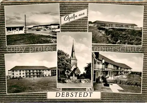 AK / Ansichtskarte  Debstedt_Langen Teilansichten Kirche 