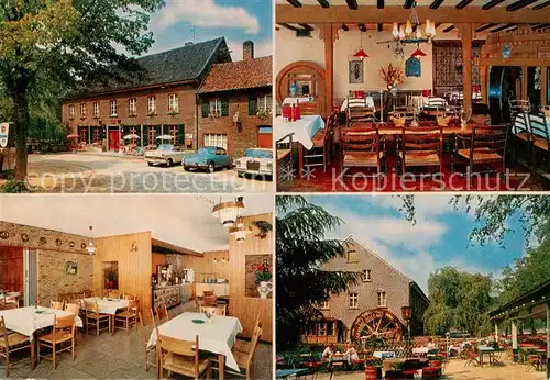 AK / Ansichtskarte  Waldniel Hotel Cafe Restaurant Luettelforster Muehle Gastraeume Waldniel