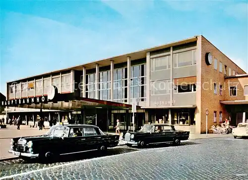 AK / Ansichtskarte  Hildesheim Hauptbahnhof Hildesheim