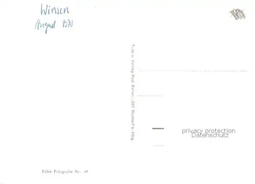 AK / Ansichtskarte  Winsen_Luhe Rathaus Winsen Luhe