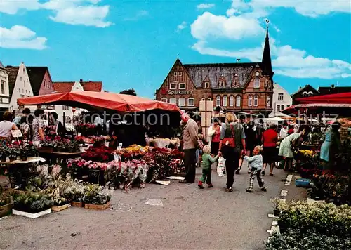 AK / Ansichtskarte  Bredstedt Wochenmarkt Bredstedt