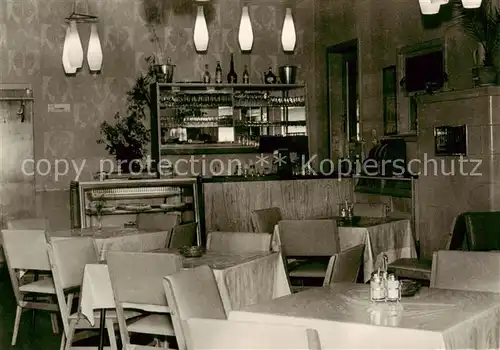 AK / Ansichtskarte 73852567 Hinterrod_Waffenrod HO Restaurant Park-Café Hoehenluftkurort Wintersportplatz im Thueringer Wald Hinterrod Waffenrod