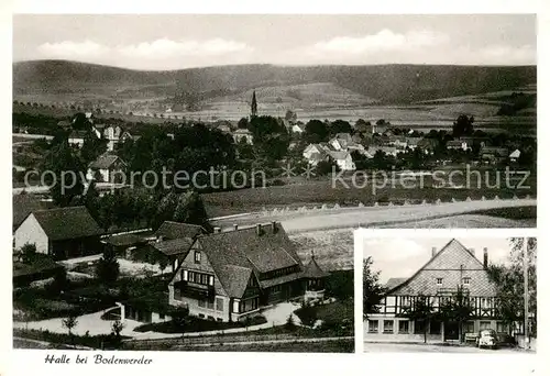 AK / Ansichtskarte  Bodenwerder Gasthaus Runge Panorama Bodenwerder