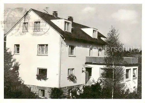 AK / Ansichtskarte  Garitz_Bad_Kissingen Haus Holzheimer Garitz_Bad_Kissingen