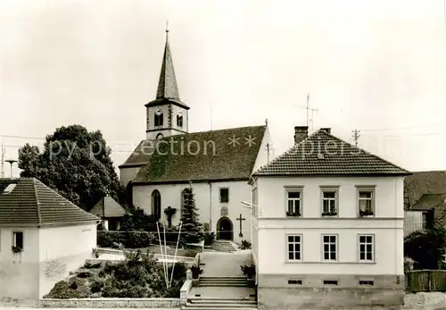 AK / Ansichtskarte  Schwanfeld Kirche Schwanfeld