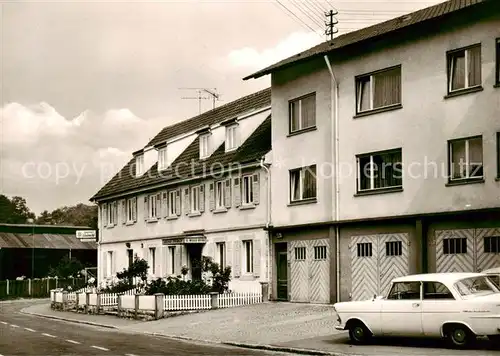 AK / Ansichtskarte  Backnang Gasthof Eintracht Backnang