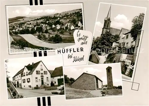 AK / Ansichtskarte  Hueffler Panorama Gaststaette Kirchen Hueffler