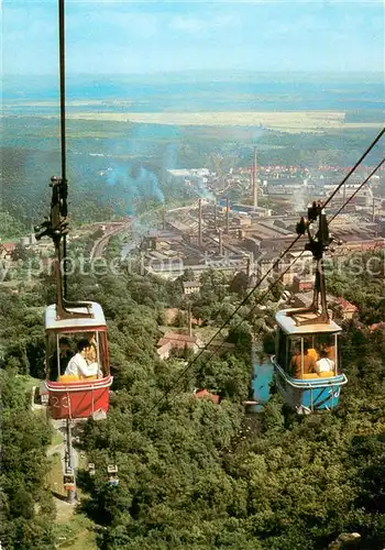 AK / Ansichtskarte  Seilbahn_Cable-Car_Telepherique Thale Harz Kr.Quedlinburg 