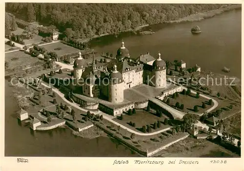 AK / Ansichtskarte 73852674 Foto_Hahn_Nr. Nr. 13038 Schloss Moritzburg bei Dresden Foto_Hahn_Nr.