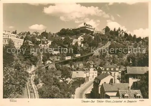 AK / Ansichtskarte  Foto_Hahn_Nr. Nr. 10984 Dresden Bad Weisser Hirsch Bergbahn Foto_Hahn_Nr.