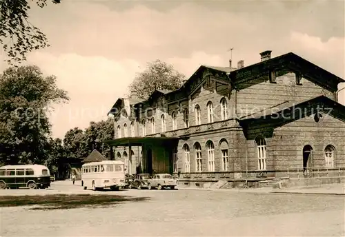 AK / Ansichtskarte  Demmin_Mecklenburg_Vorpommern Bahnhof Demmin_Mecklenburg