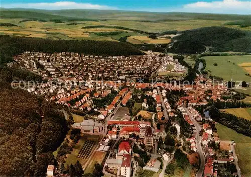 AK / Ansichtskarte  Wehrda_Marburg_Lahn Fliegeraufnahme Wehrda_Marburg_Lahn