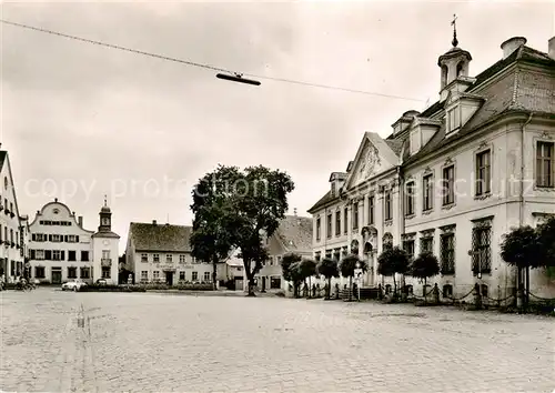 AK / Ansichtskarte  Allersberg Marktplatz Allersberg