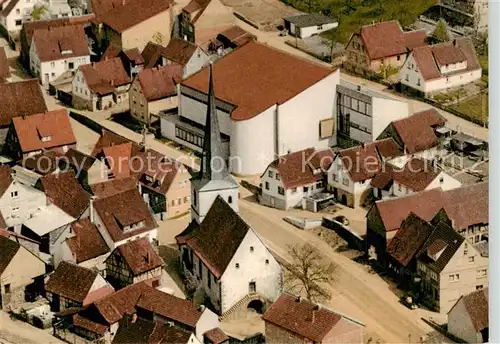 AK / Ansichtskarte  Wernfeld Alte und neue Pfarrkirche Wernfeld