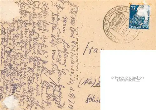 AK / Ansichtskarte  Bad_Klosterlausnitz Hotel Friedrichshof Bad_Klosterlausnitz