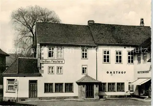 AK / Ansichtskarte  Herleshausen Gasthof Engel Gasthaus Fleischerei Herleshausen