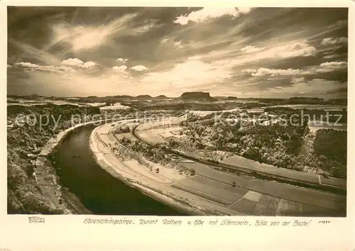 AK / Ansichtskarte  Foto_Hahn_Nr. Nr.11570 Elbsandsteinbebirge Kurort Rathen a. Elbe Foto_Hahn_Nr.