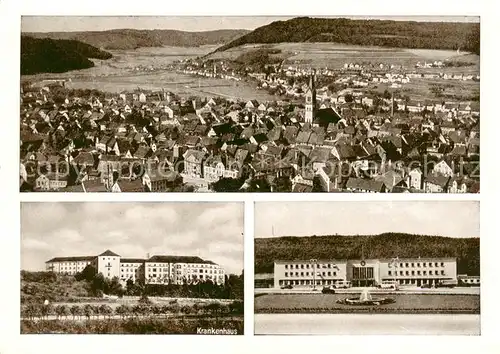 AK / Ansichtskarte  Tuttlingen Panorama Krankenhaus Tuttlingen