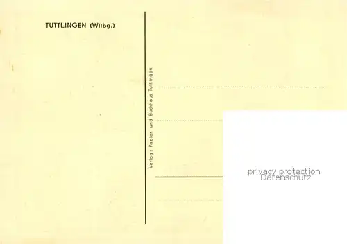 AK / Ansichtskarte 73852804 Tuttlingen Panorama Schloss Bronnen Krankenhaus Schloss Werenwag Tuttlingen