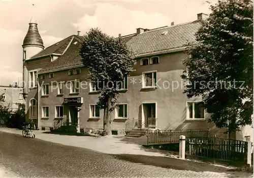 AK / Ansichtskarte 73852830 Grossroehrsdorf_Sachsen Gaststaette Gruener Baum Grossroehrsdorf Sachsen