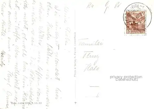 AK / Ansichtskarte  Lenzerheide_GR Jugendherberge Lenzerheide GR