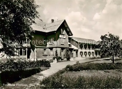 AK / Ansichtskarte  Finstersee_ZG Ferienheim Finstersee
