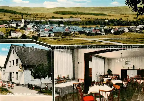 AK / Ansichtskarte  Salmrohr Panorama Pension Waltraud Gaststube Salmrohr