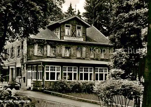 AK / Ansichtskarte  Waldfriede_Soonwald_Seesbach Hotel Waldfriede Wald und Berghotel