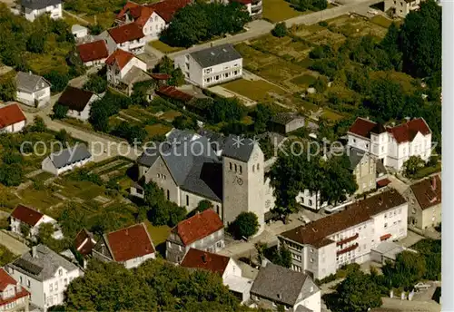 AK / Ansichtskarte 73853013 Neuenrade Fliegeraufnahme Kath Pfarrkirche St Maria Heimsuchung Neuenrade