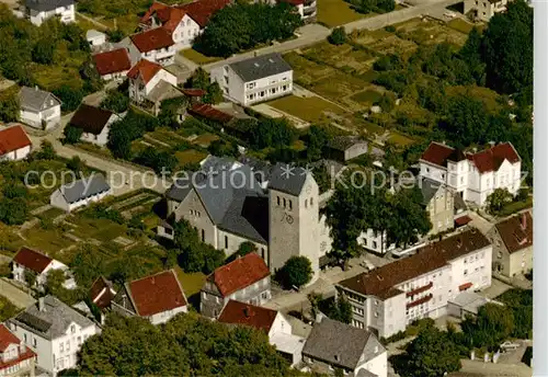 AK / Ansichtskarte  Neuenrade Fliegeraufnahme Kath Pfarrkirche St Maria Heimsuchung Neuenrade