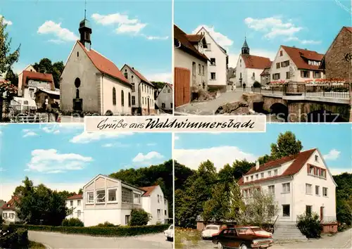 AK / Ansichtskarte  Waldwimmersbach Kirche Ortspartien Waldwimmersbach