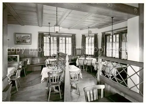 AK / Ansichtskarte  Adelboden_BE Gasthof Kreuz Gaststube 