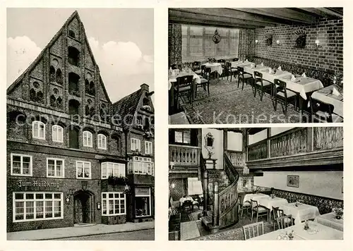 AK / Ansichtskarte  Lueneburg Hotel Gaststaette Zum Heidkrug Gastraeume Lueneburg