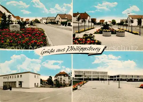 AK / Ansichtskarte 73853089 Philippsburg_Baden Ortspartien Stadthalle Philippsburg_Baden