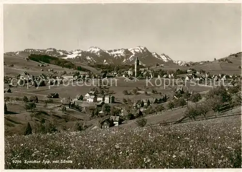 AK / Ansichtskarte  Speicher_AR Panorama mit Saentis Speicher AR