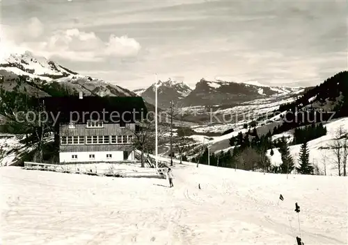 AK / Ansichtskarte  Achseten_BE Ferienheim Buehl