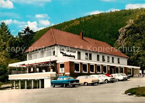 AK / Ansichtskarte  Iburg_Teutoburger_Wald Hotel Restaurant Café Zum Doerenberg Iburg_Teutoburger_Wald