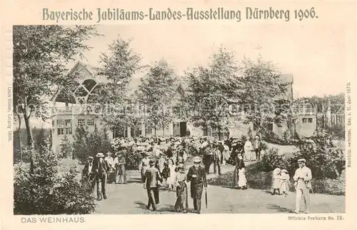 AK / Ansichtskarte 73853139 Nuernberg Offizielle Postkarte Bayerische Jubilaeums-Landesausstellung Nuernberg