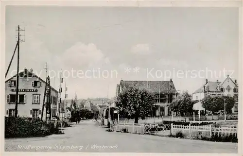 AK / Ansichtskarte  Lemberg_57_Moselle_Lothringen Strassenpartie Feldpost 