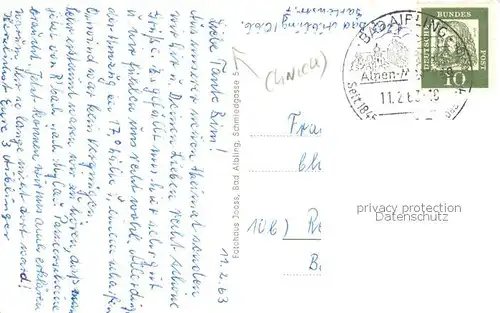 AK / Ansichtskarte  Bad_Aibling Stadtpanorama mit Alpenkette Bad_Aibling