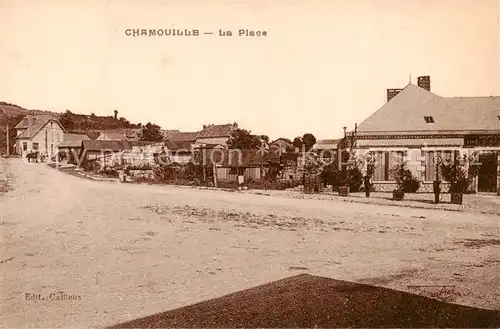 AK / Ansichtskarte  Chamouille_02_Aisne La Place 