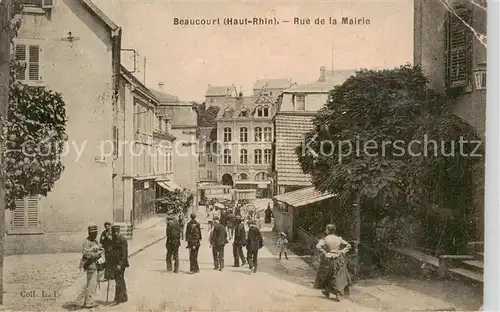 AK / Ansichtskarte  Beaucourt_90_Belfort Rue de la Mairie 