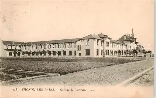 AK / Ansichtskarte  Thonon-les-Bains_74_Haute-Savoie Collège de Garcons 