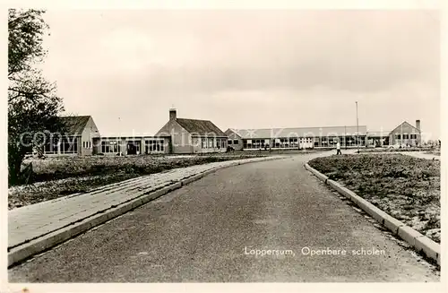 AK / Ansichtskarte  Loppersum__NL Openbare scholen