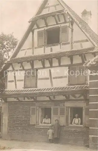 AK / Ansichtskarte  Strasbourg_Strassburg_67_Bas-Rhin Wohnhaus 