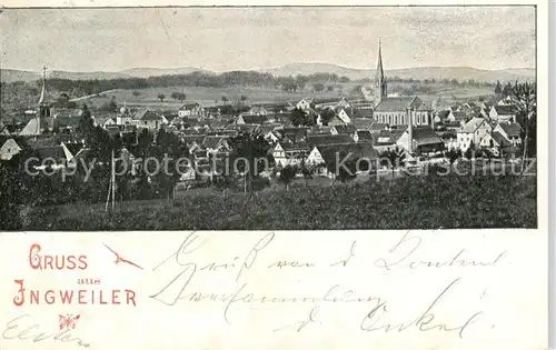 AK / Ansichtskarte  Ingweiler_Ingwiller_67_Bas-Rhin Panorama Deutsche Reichspost 