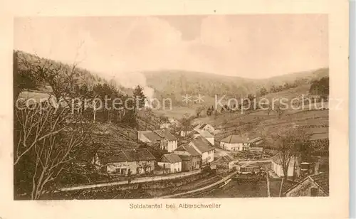 AK / Ansichtskarte  Alberschweiler_Abreschviller_57_Moselle Soldatental Geprueft-Stempel 