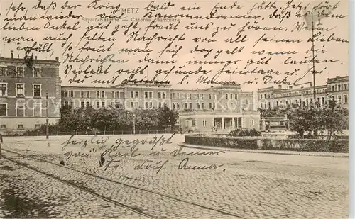 AK / Ansichtskarte  Metz__57_Moselle Bayern-Kaserne Caserne chambière Pruefstempel 