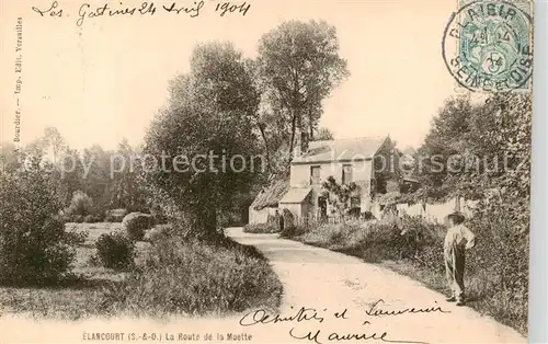 AK / Ansichtskarte  Elancourt_78_Yvelines Route de la Muette