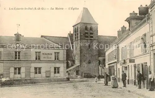 AK / Ansichtskarte  Les_Essarts-le-Roi_78_Yvelines La Mairie et l église 